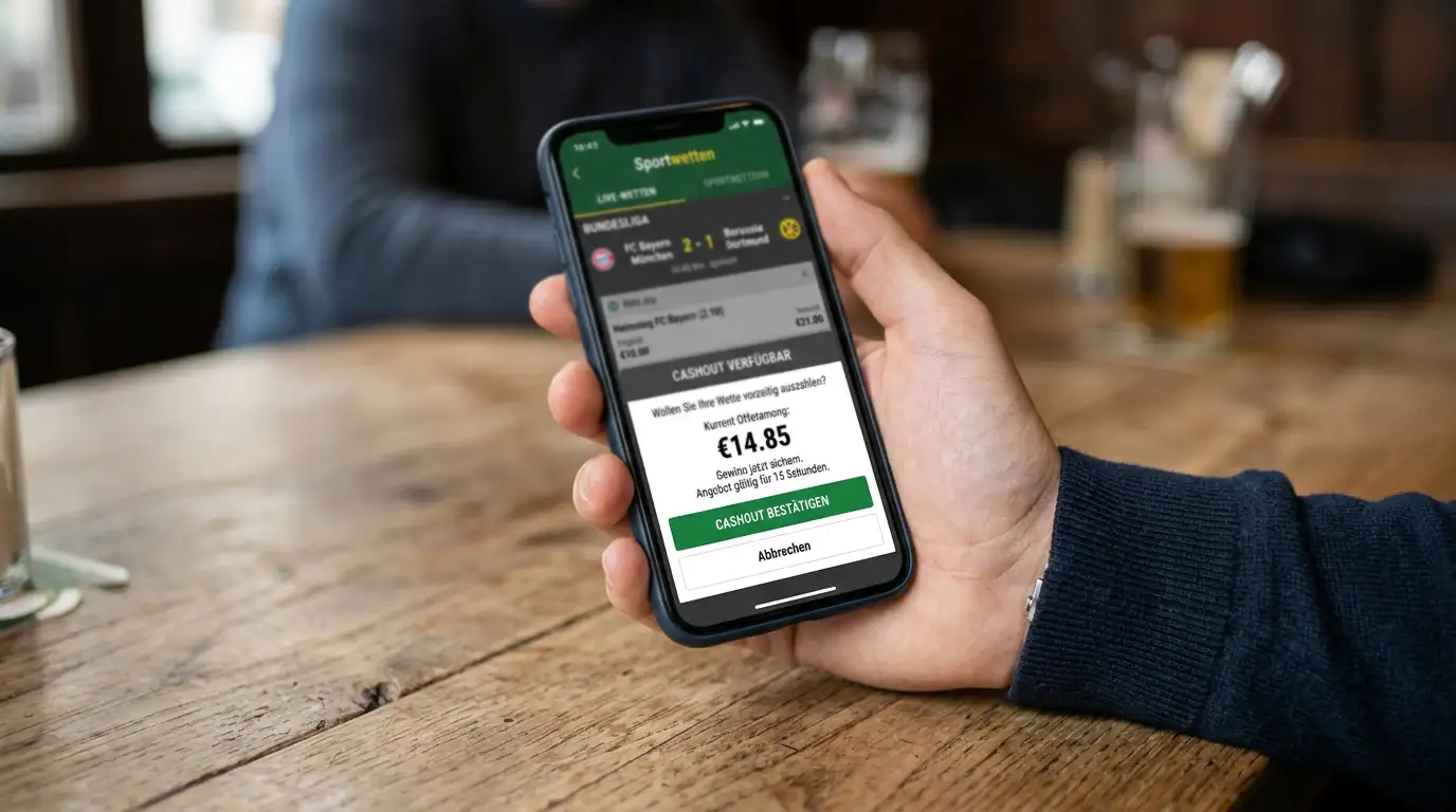 Cashout Bundesliga Livewette — Partial Cashout als Risikomanagement-Tool erklärt