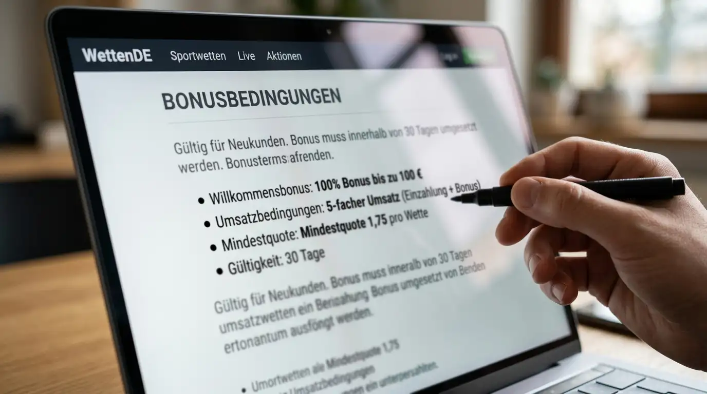 Einzahlungsbonus Bundesliga Umsatzanforderung — 100% Bonus und Umsatzbedingungen realistisch berechnet