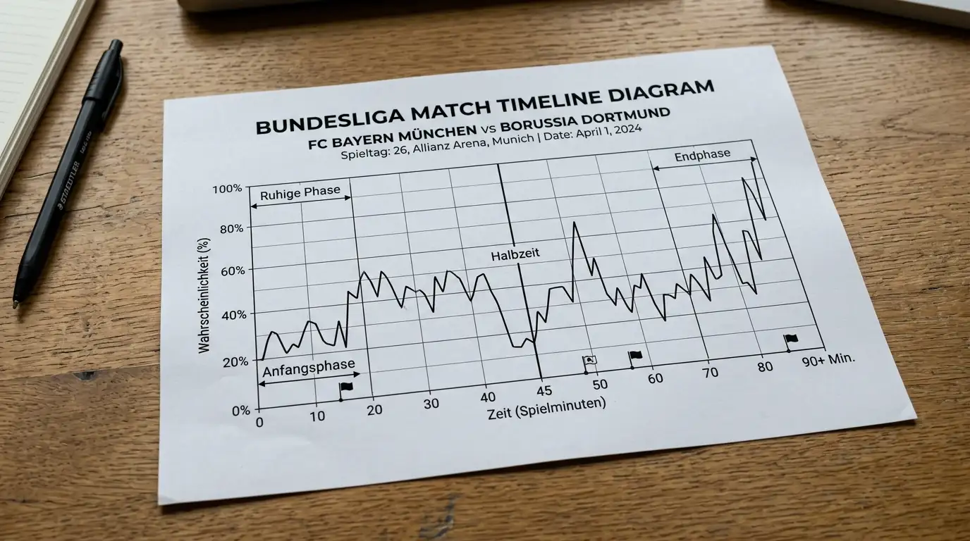 Live-Strategie Bundesliga Spielphasen — optimaler Einstiegszeitpunkt für In-Play-Wetten nach Spielminute